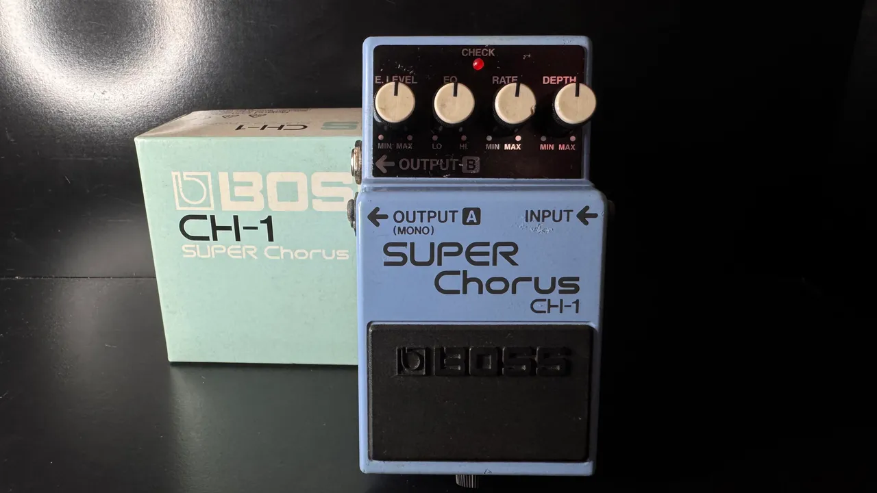Pedal Boss Ch1 Super Chorus Ch-1 - Instrumentos musicais - Centro