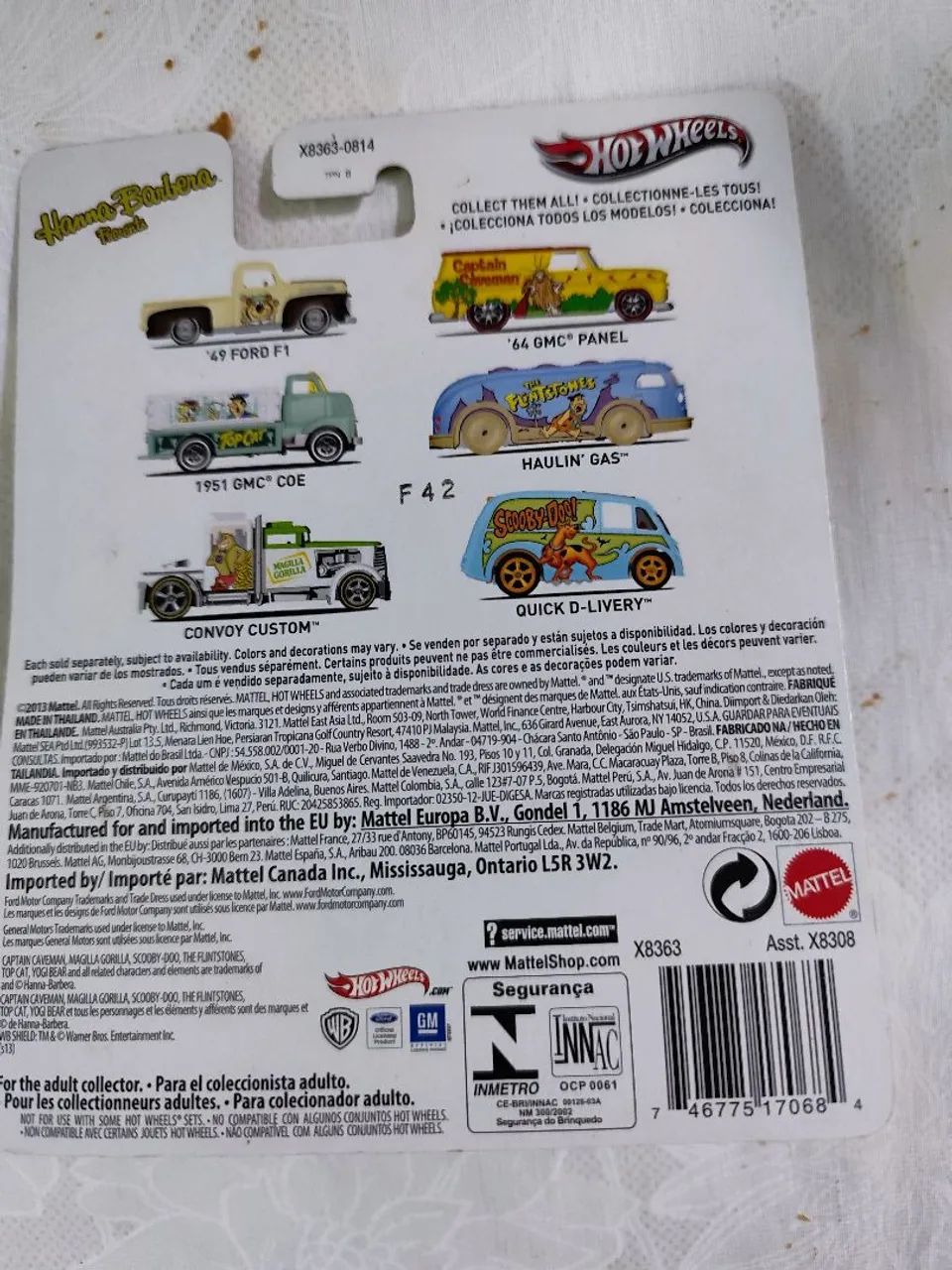 64 Gmc Panel Capitão Caverna Hot Wheels Premium  - Foto 2
