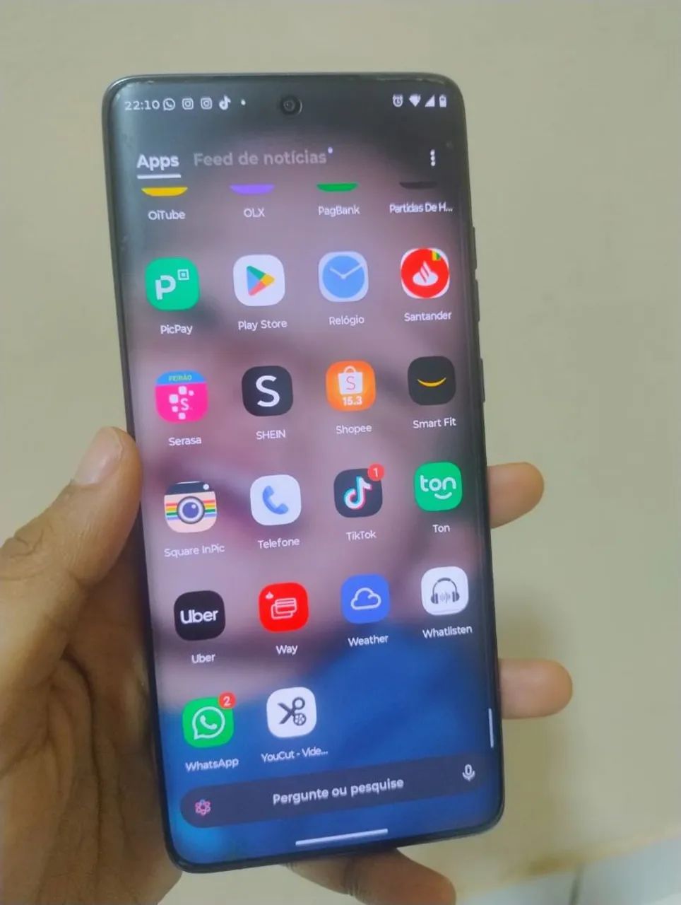 Vendo celular Motorola Edge 60 / 4 mêses de uso/ com caixa e nota fiscal - Foto 3