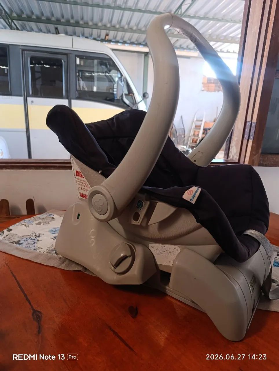 Bebê conforto com base Burigotto  - Foto 4