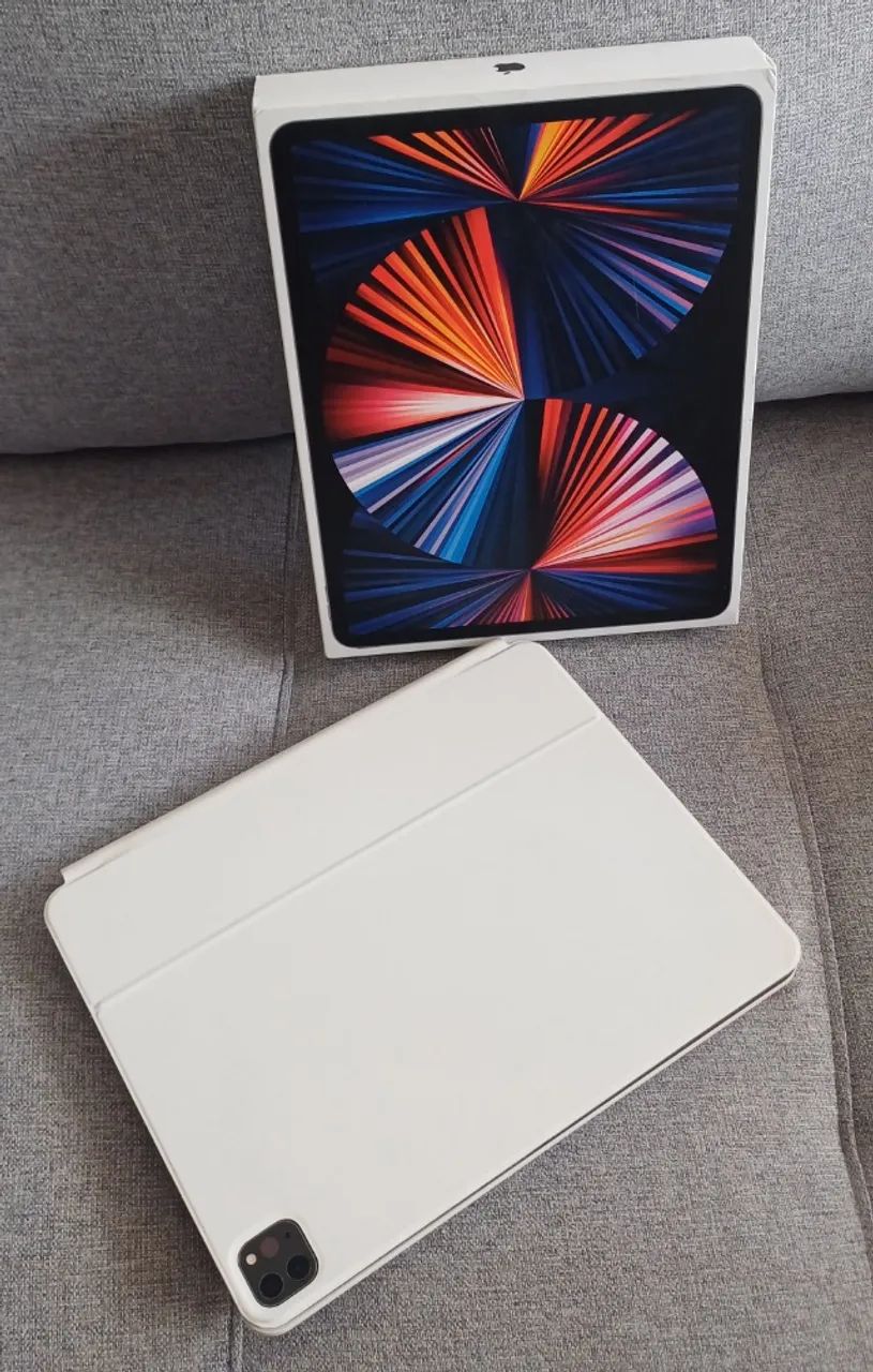 iPad Pro 12.9 M1 Com Acessórios Troco - Foto 4