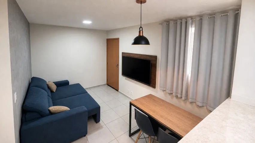 Apartamento mobiliado proximo a UFMS - Foto 3