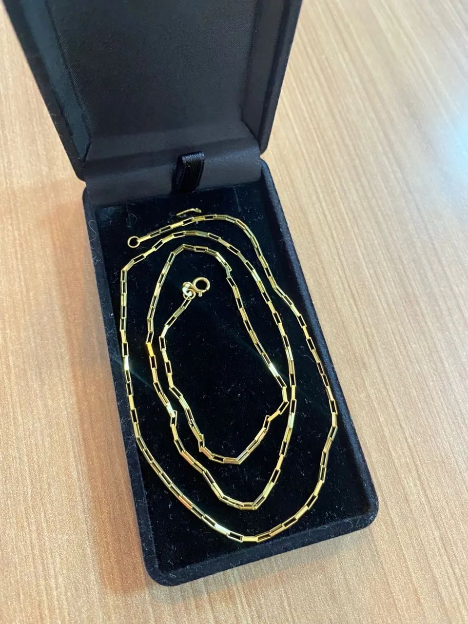 Corrente de ouro 18K// Cartier alongada ? 4,4G 