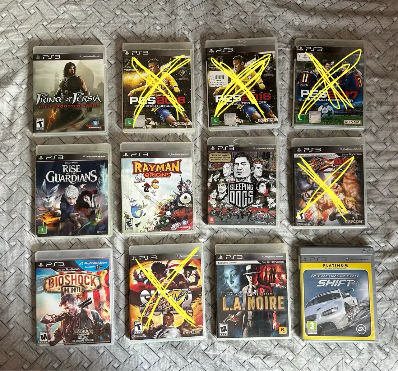 Jogos PS3 - R$ 50,00 cada