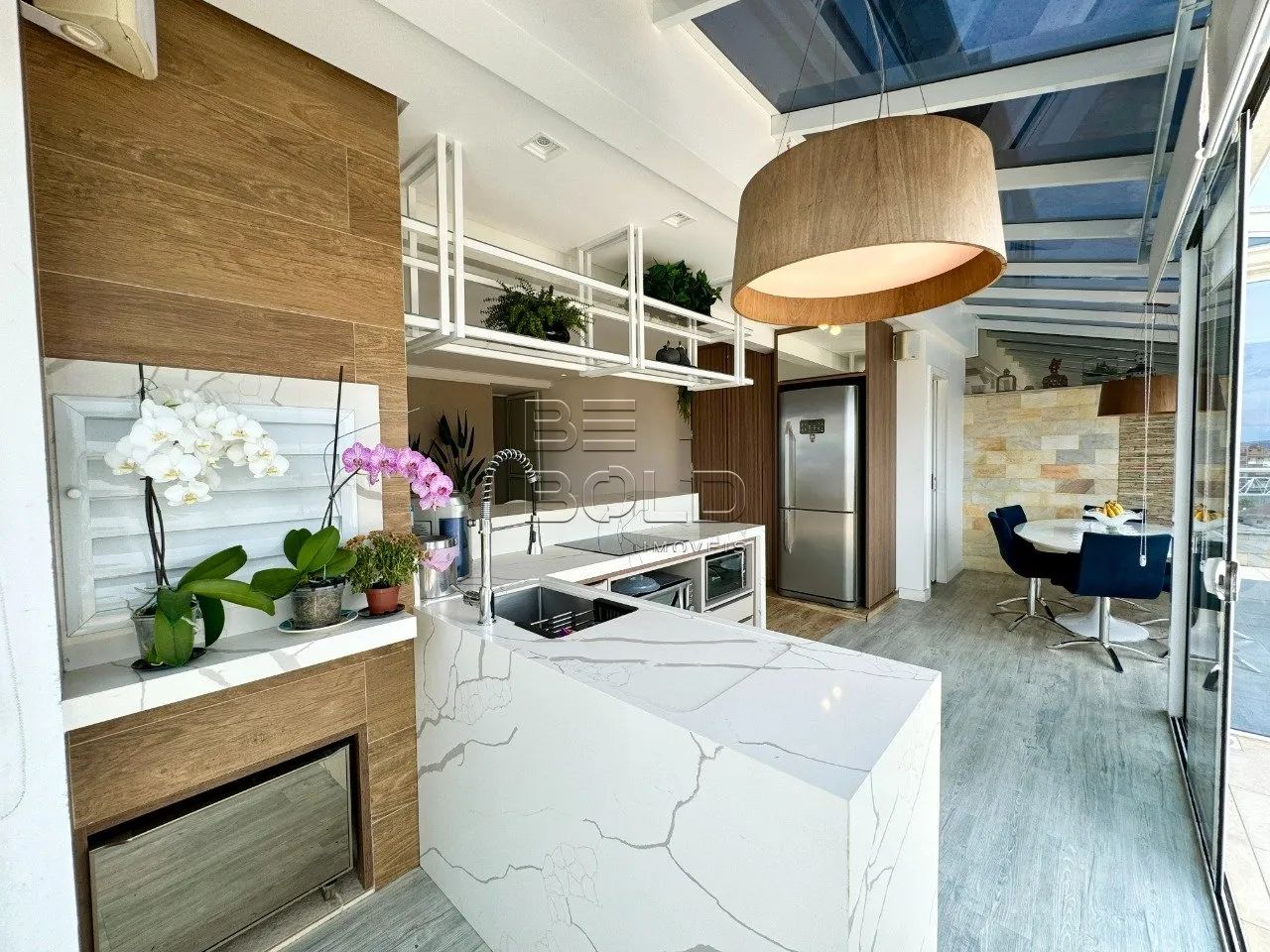 Apartamento com terraço panorâmico no Estreito - Foto 3