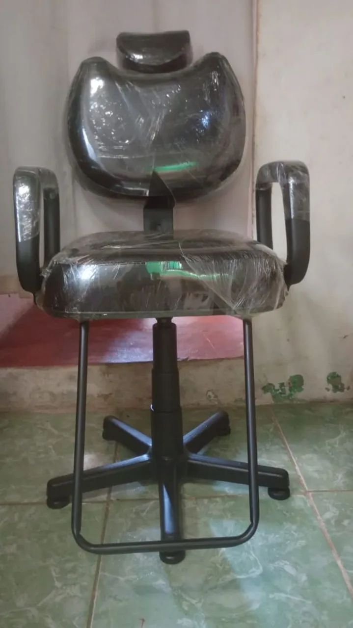 Cadeira para salão e barbearia promoção - Foto 2