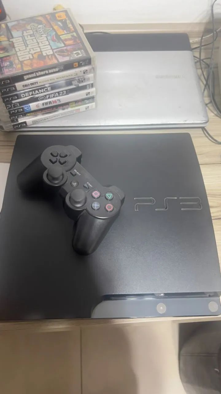 Playstation 3 + 6 jogos