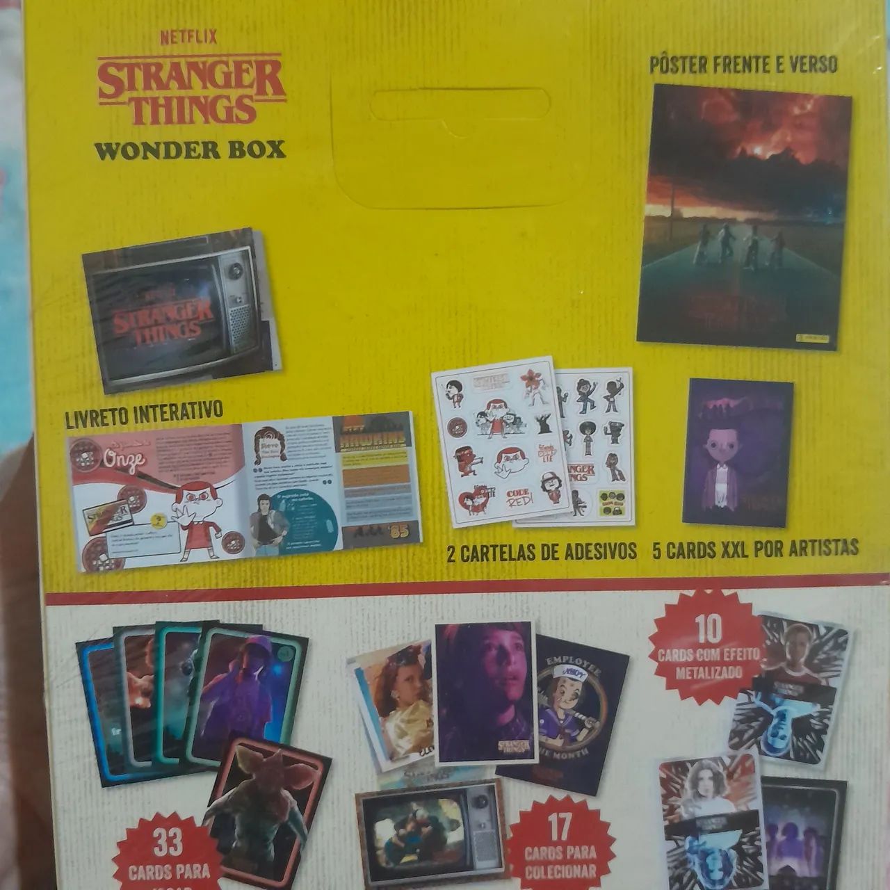 Stranger Things Wonder Box - Panini (Novo e Lacrado!) - Foto 4