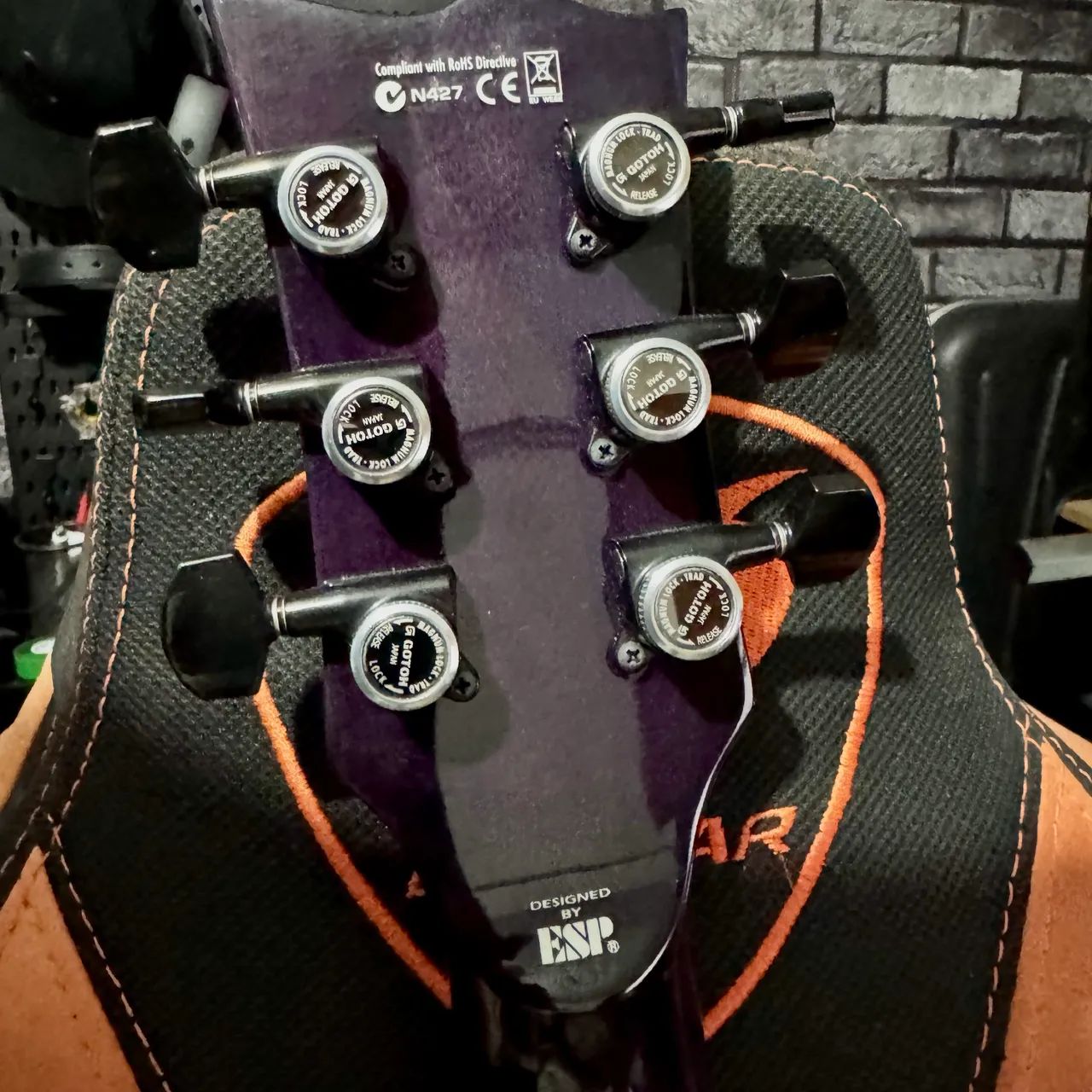 Guitarra ESP LTD 256 com EMG e gotoh  - Foto 4