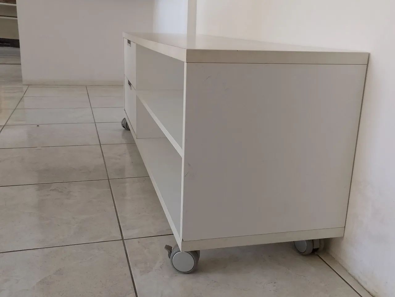 RACK COM DUAS GAVETAS MDF - Foto 2