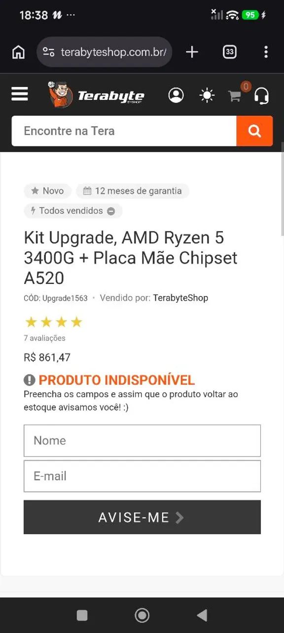 Ryzen 5 3400GT+A520VNS - Foto 4