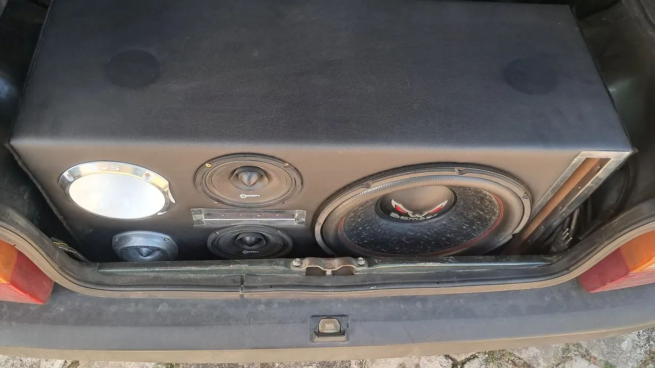 Som automotivo caixa trio - Foto 4