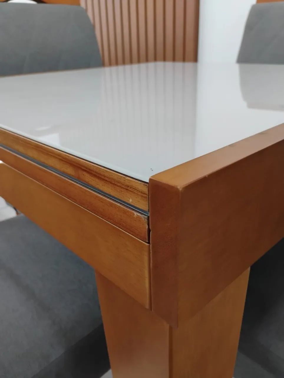 Mesa Tok Com 4 Cadeiras Tampo De 0,80 cm - Foto 2