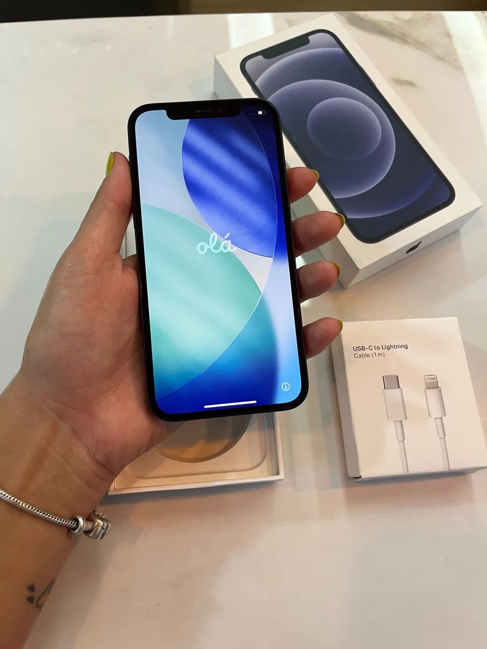 iPhone 12 64GB - Bateria: 78%