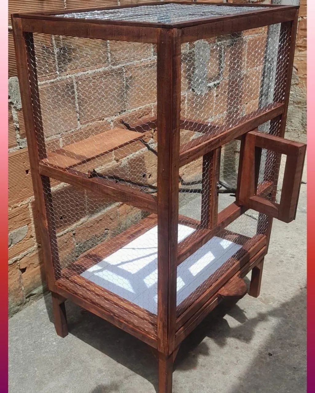 Vendo lindo viveiro rustico - Foto 2