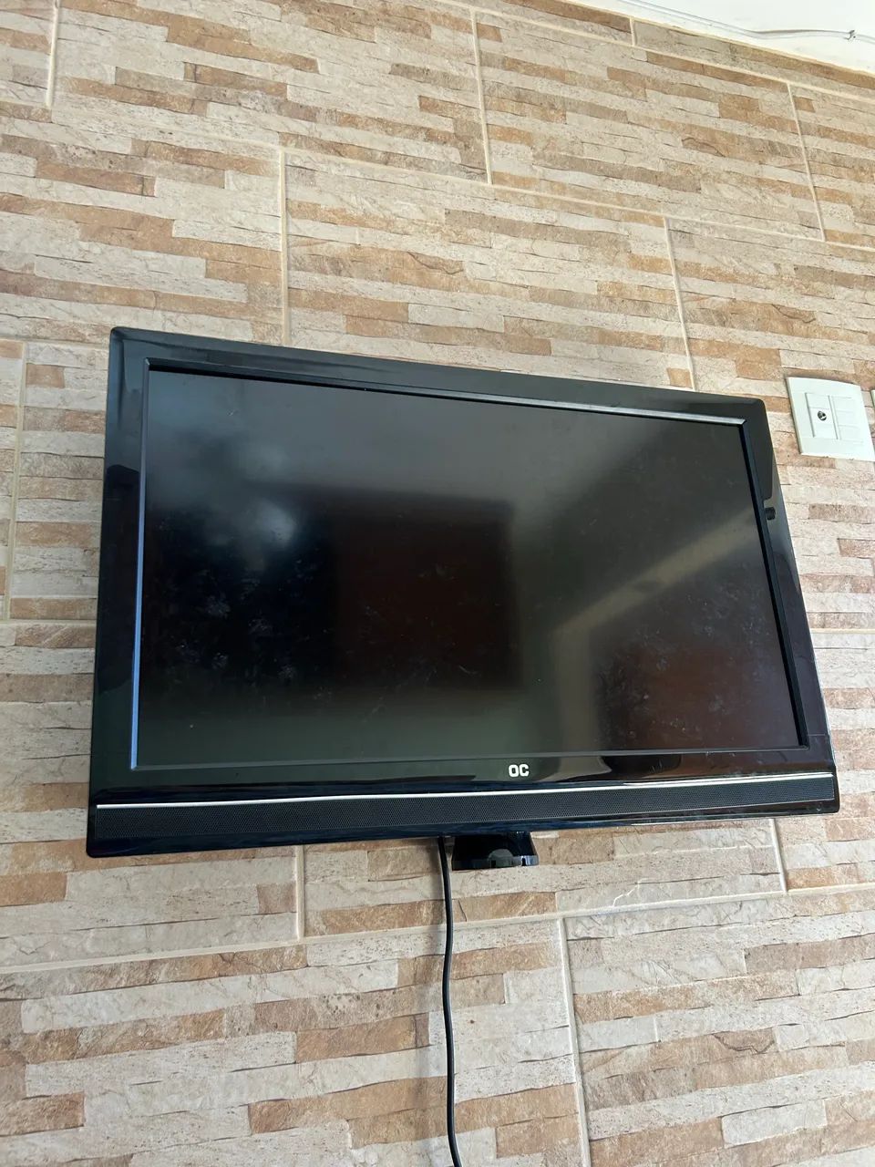 TV AOC LCD 32 + box mi smart tv + Suporte de Parede + Base Original