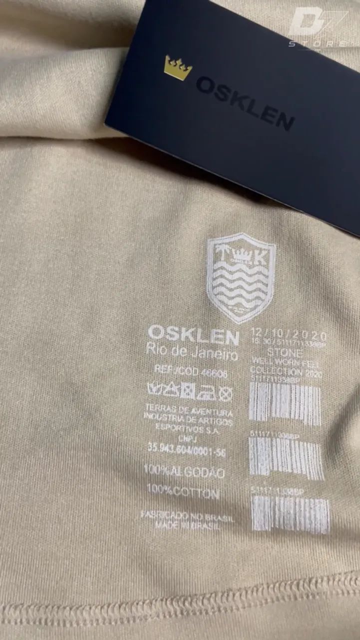 CAMISA OSKLEN MARROM e PRETA - Foto 5