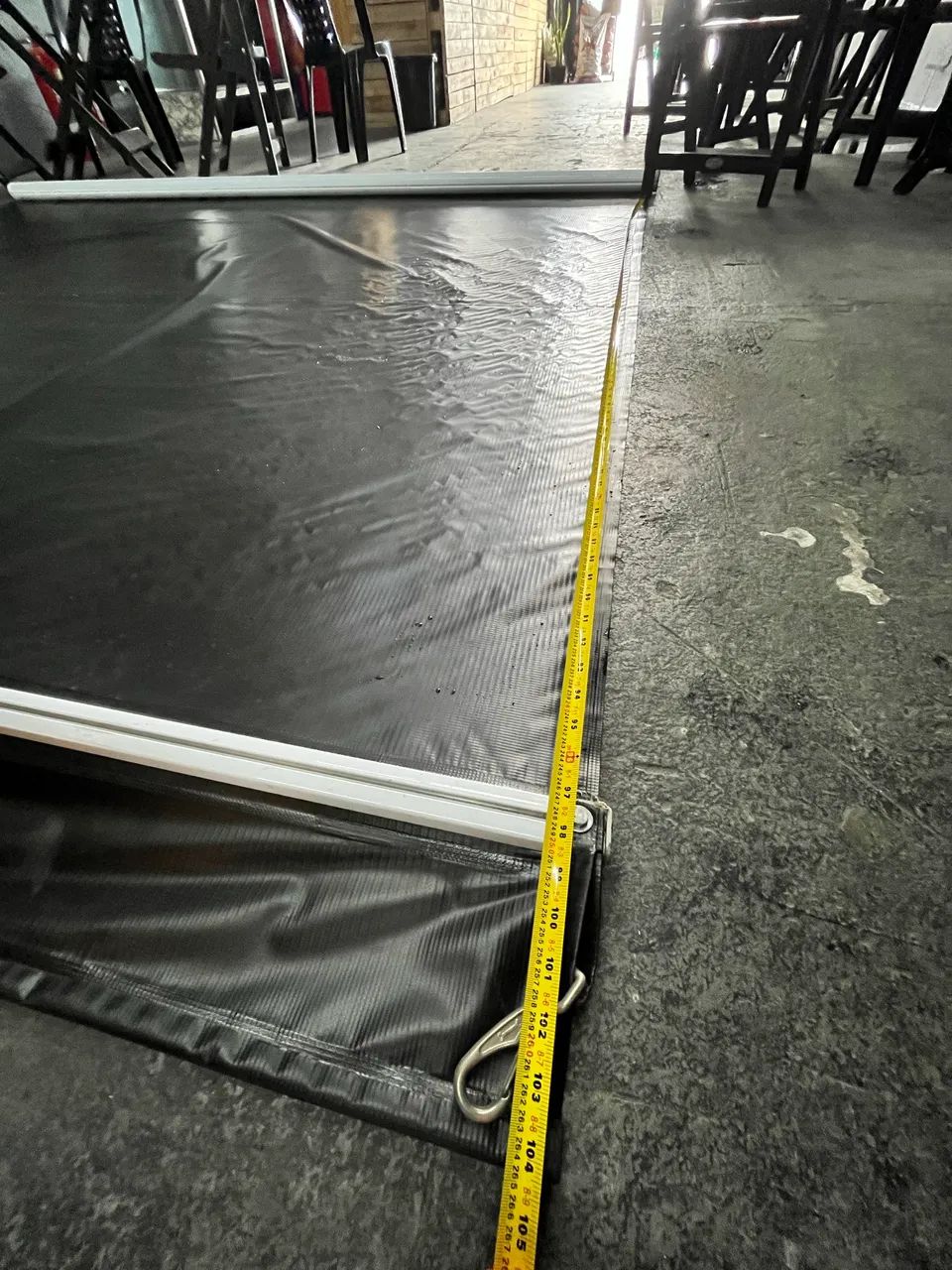 Toldo preto novo - Foto 3