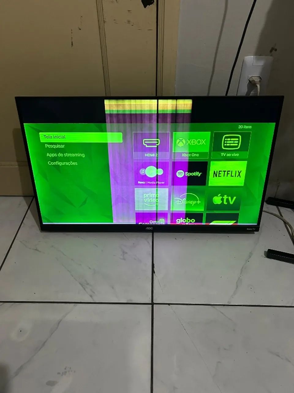 TV Smart Roku 32 polegadas