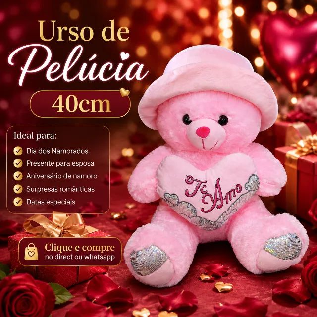 Urso de pelúcia  - Foto 3