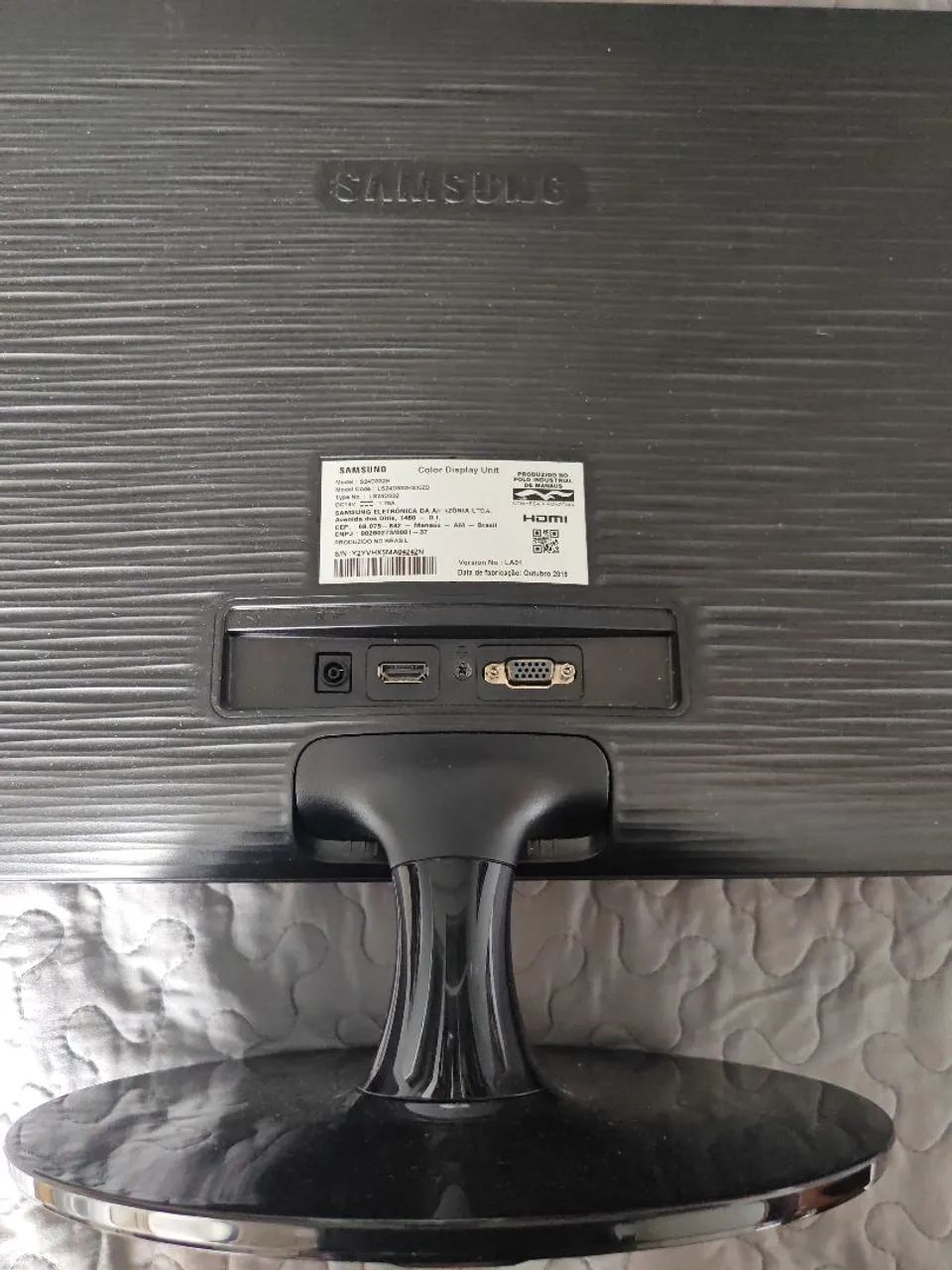 Monitor Led Samsung 24 polegadas S24D332H