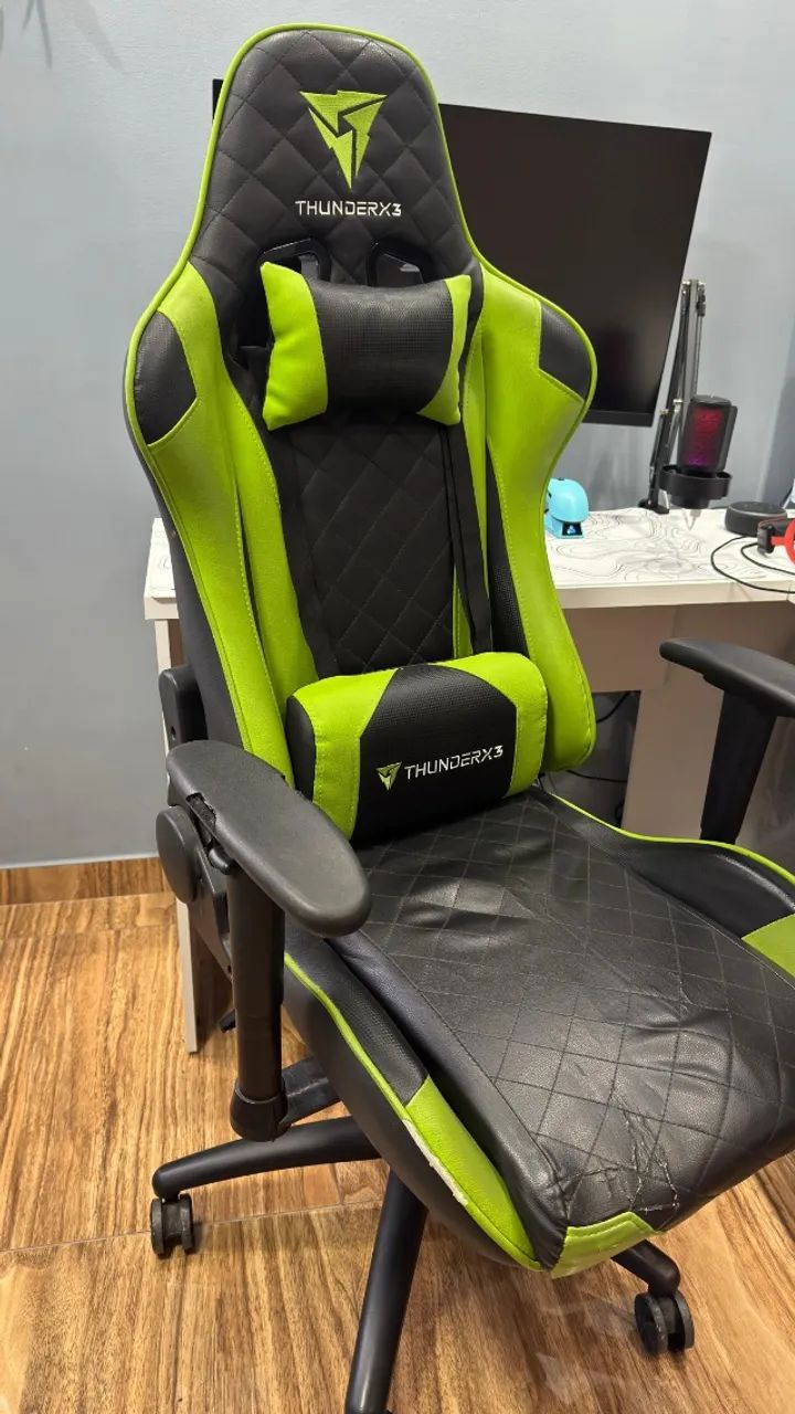 Cadeira Gamer ThunderX3 TGC12 Verde