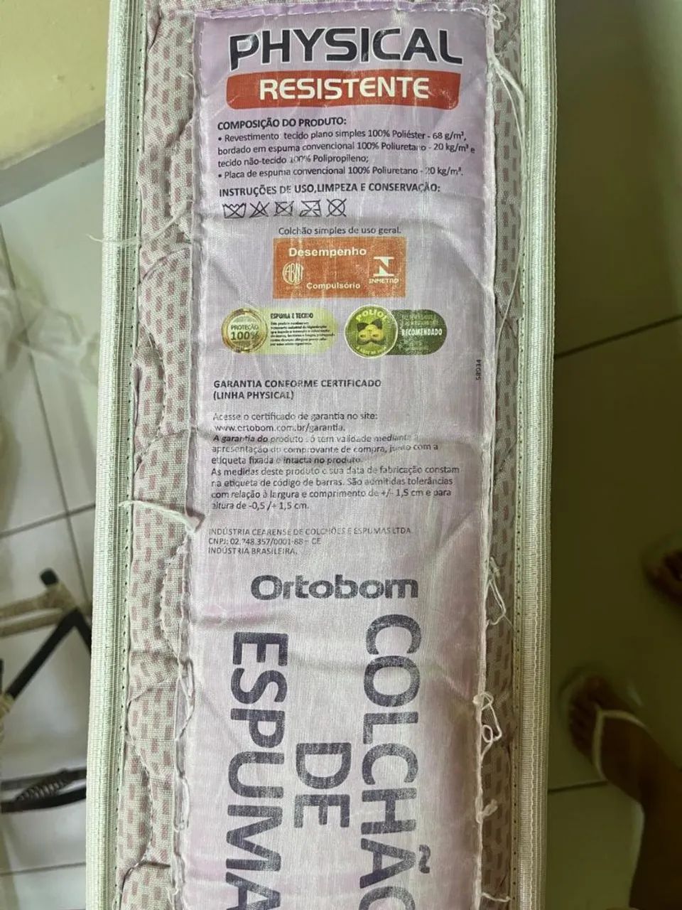 Colchão Ortobom Solteiro  - Foto 2
