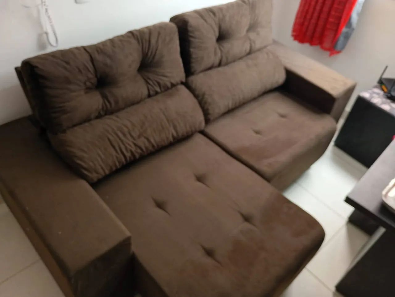 SOFA RETRATIL RECLINÁVEL 2MT FRETE GRÁTIS 