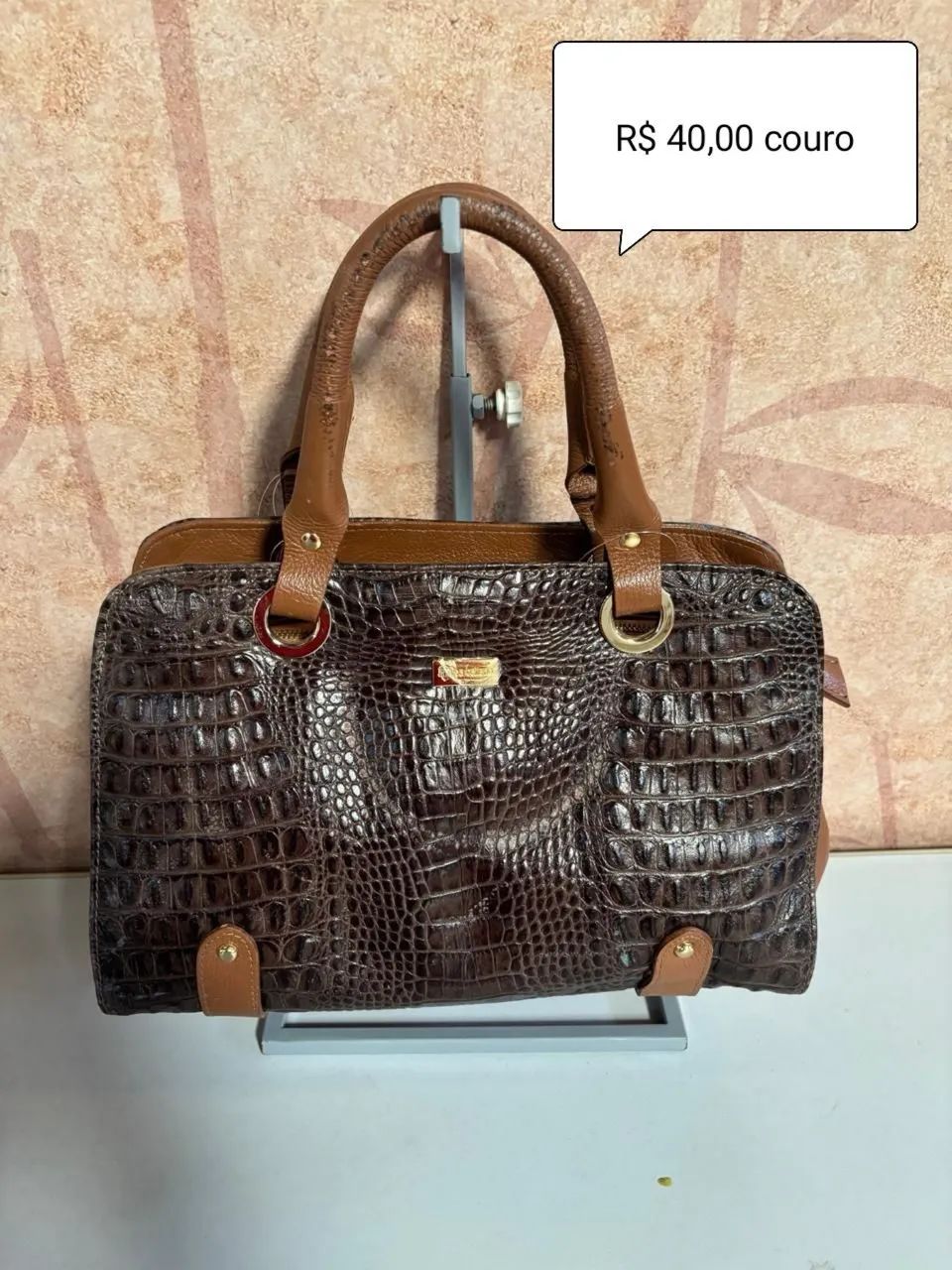 Bolsas de couro legítimo com avaria  - Foto 4