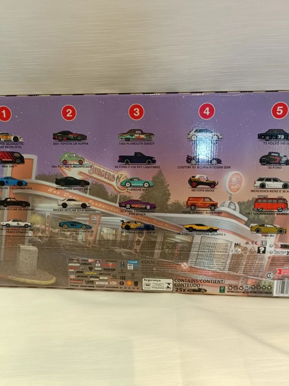 Hot Wheels Boulevard 2024 pack com 25 carrinhos - Foto 3