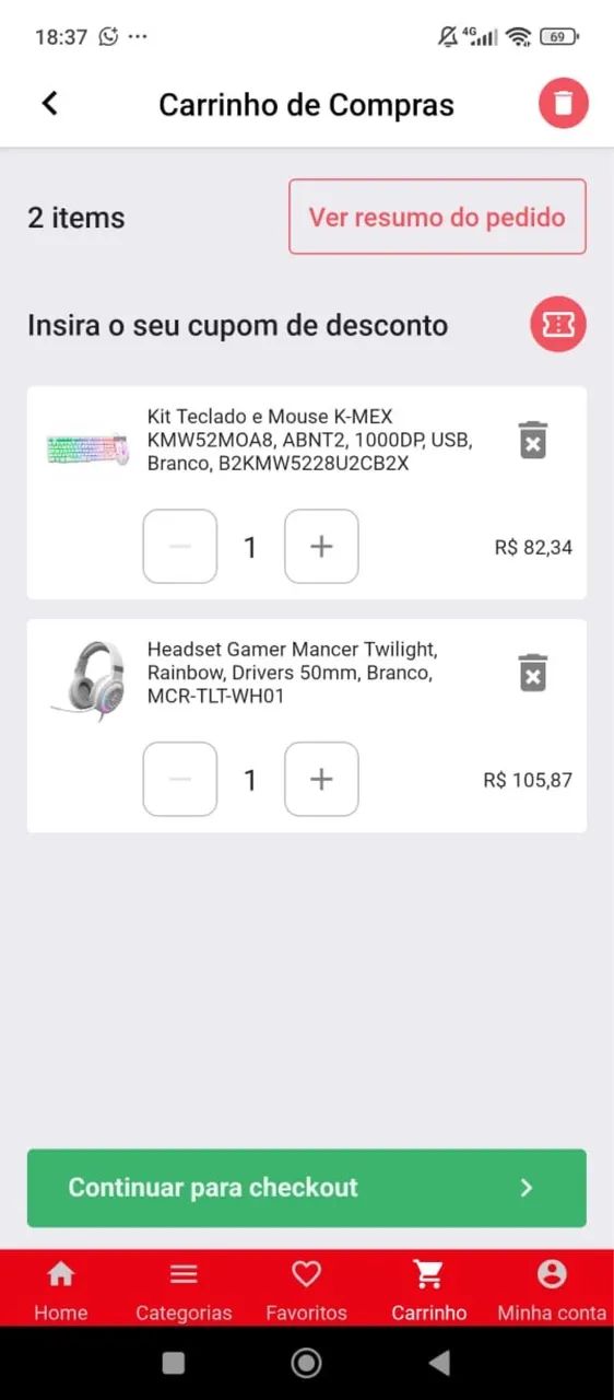 Kit gamer branco - Foto 5