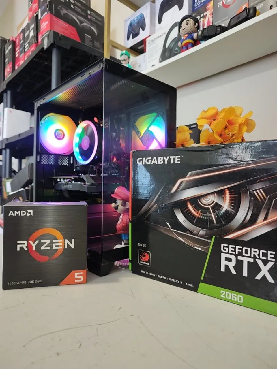 PC Gamer Xeon 2680 V4 + RTX 2060 + 16GB Muito TOP! - Foto 3