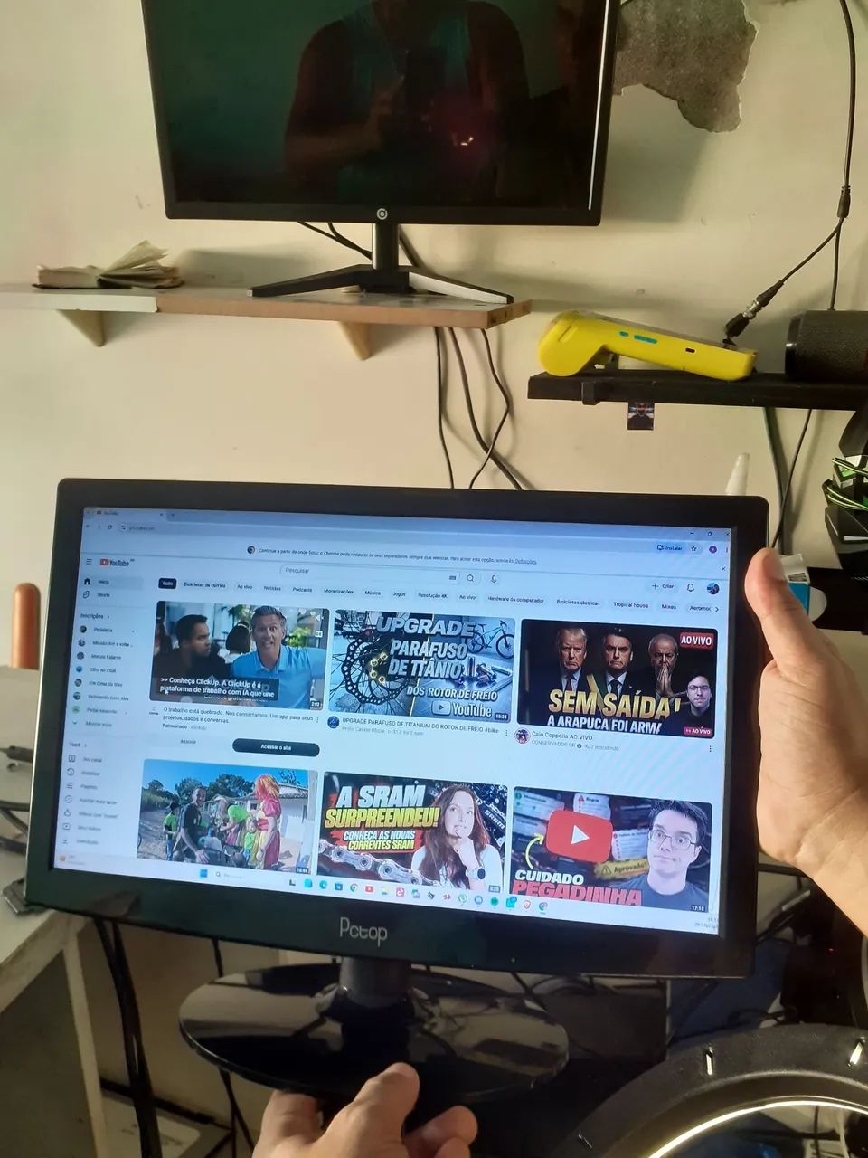 Monitor 16 polegada Led 150 reais  - Foto 4
