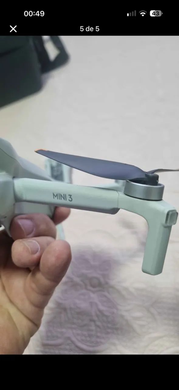 Mini 3 controle com tela seminovo sem detalhes  - Foto 4