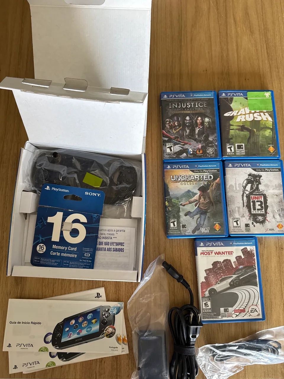 PS Vita CIB com 5 jogos - Foto 2