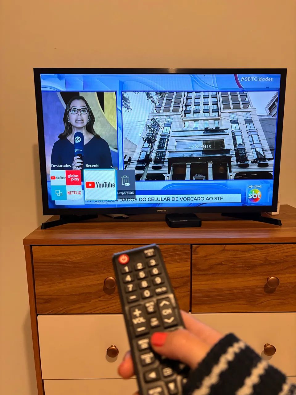 Tv smart 32 polegadas . Excelente 