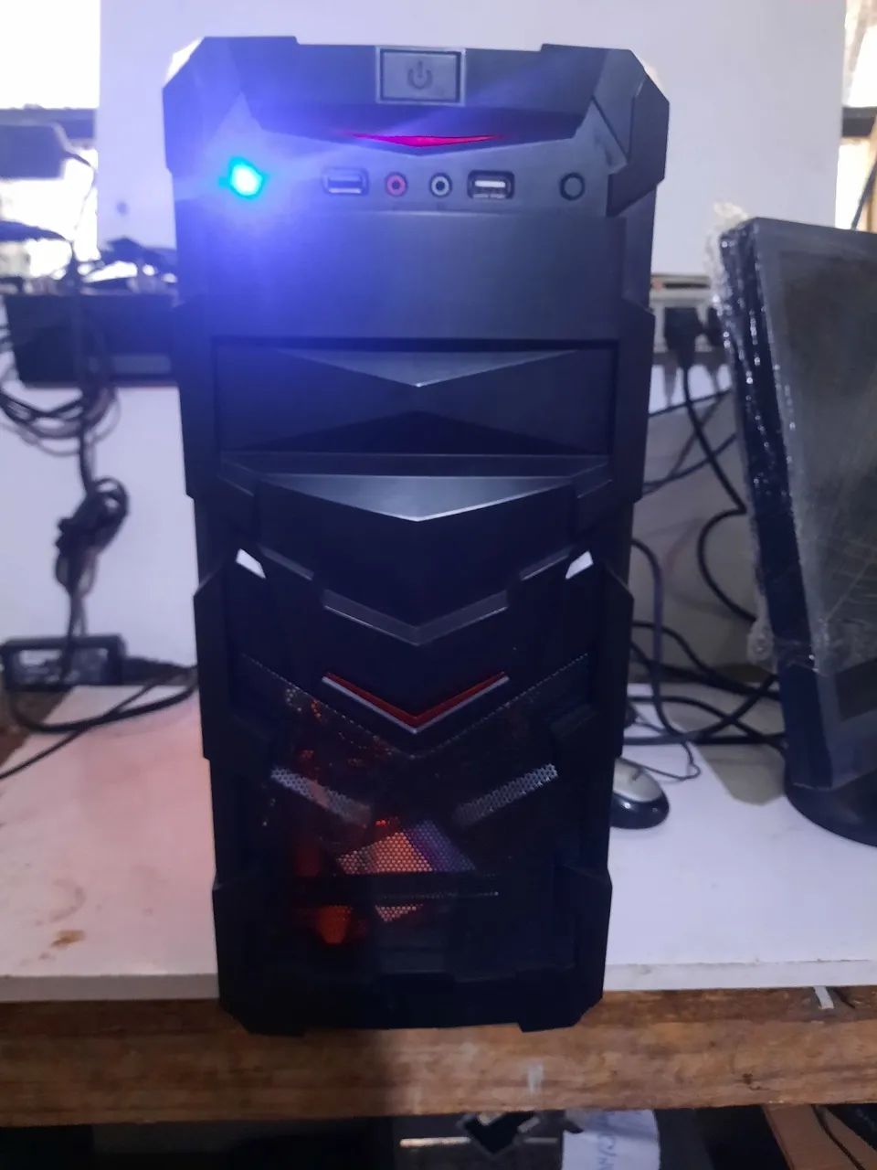 PC core i5 completo fonte real ssd 256G monitor LCD  17 polegadas  - Foto 3