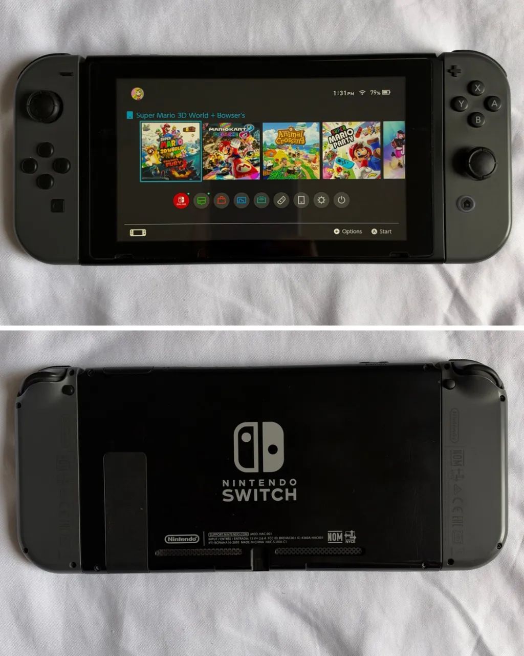 Nintendo Switch V1 32GB + 2 pares Joy-Con + Dock Original