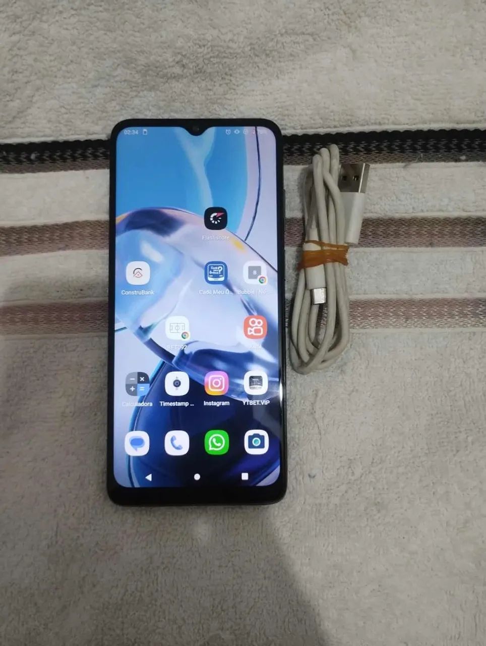 Moto E22 funcionando perfeitamente 128GB e 4 De Ram . - Foto 2