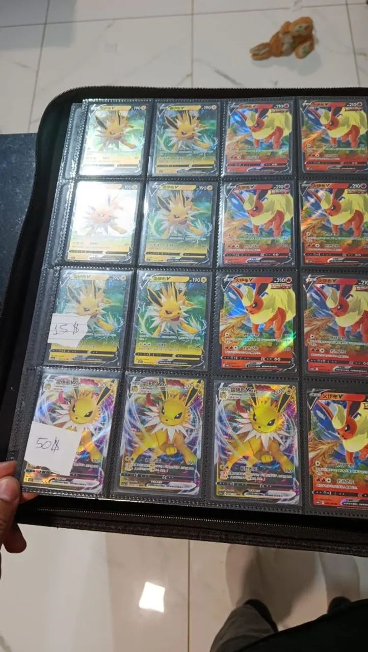 Lote de Eevee evolução ( chinesa) - Foto 3