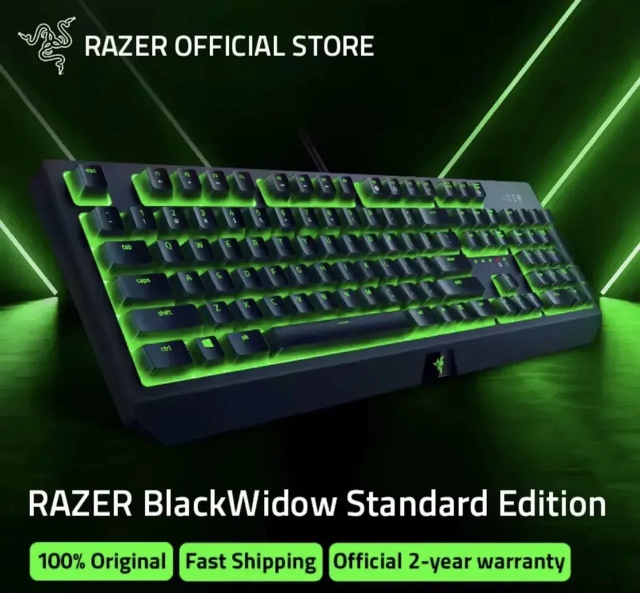 Teclado mecânico Razer BlackWidow Essential - Foto 5