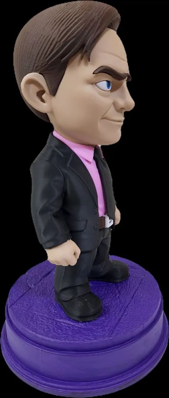 Saul Goodman Breaking Bad Boneco Colecionável 3d De 26 Cm - Foto 4