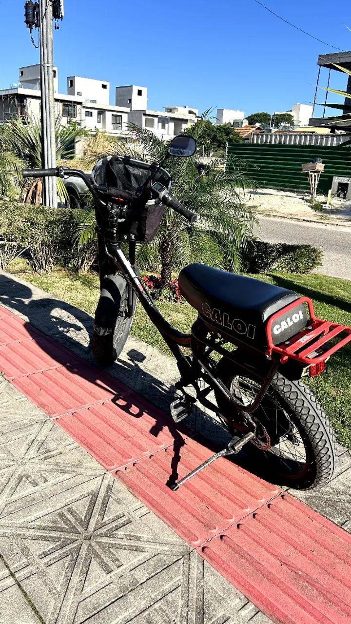 Bicicleta Elétrica Caloi Mobylette