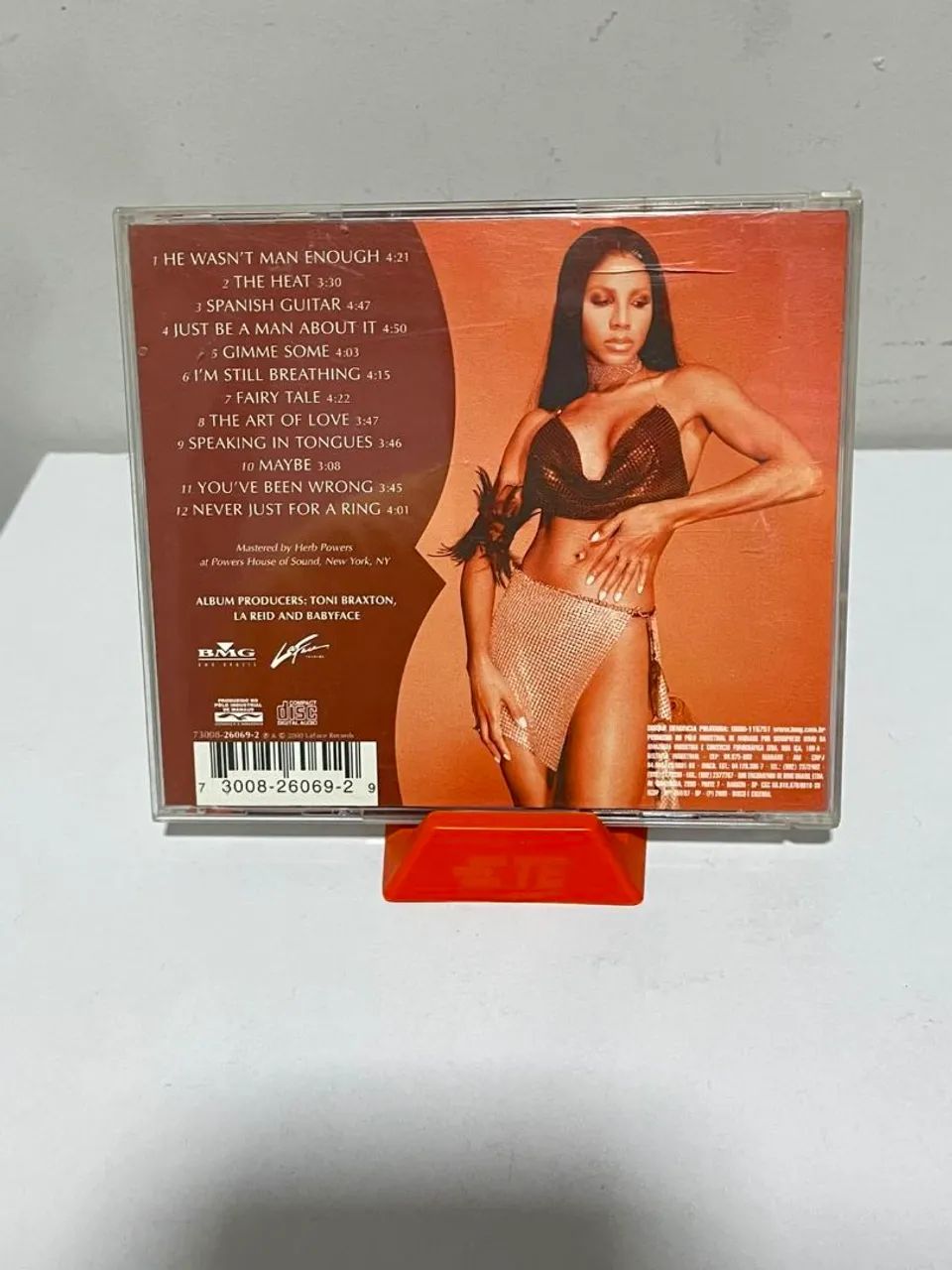 CD Toni Braxton - The Heat (Original 2000 LaFace / BMG) - Foto 3