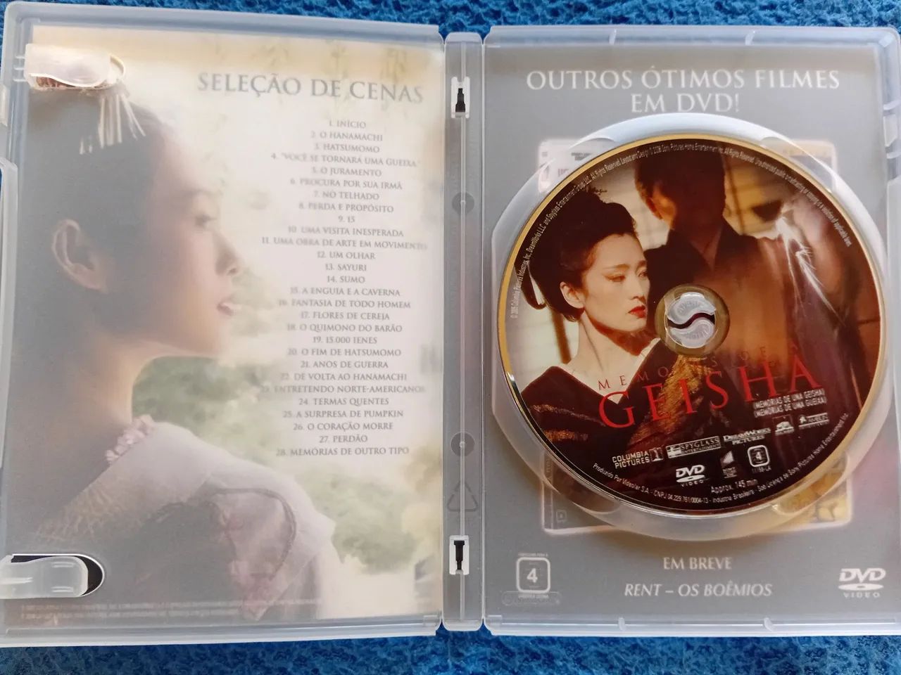 DVD Memórias de uma Gueixa  - Foto 4