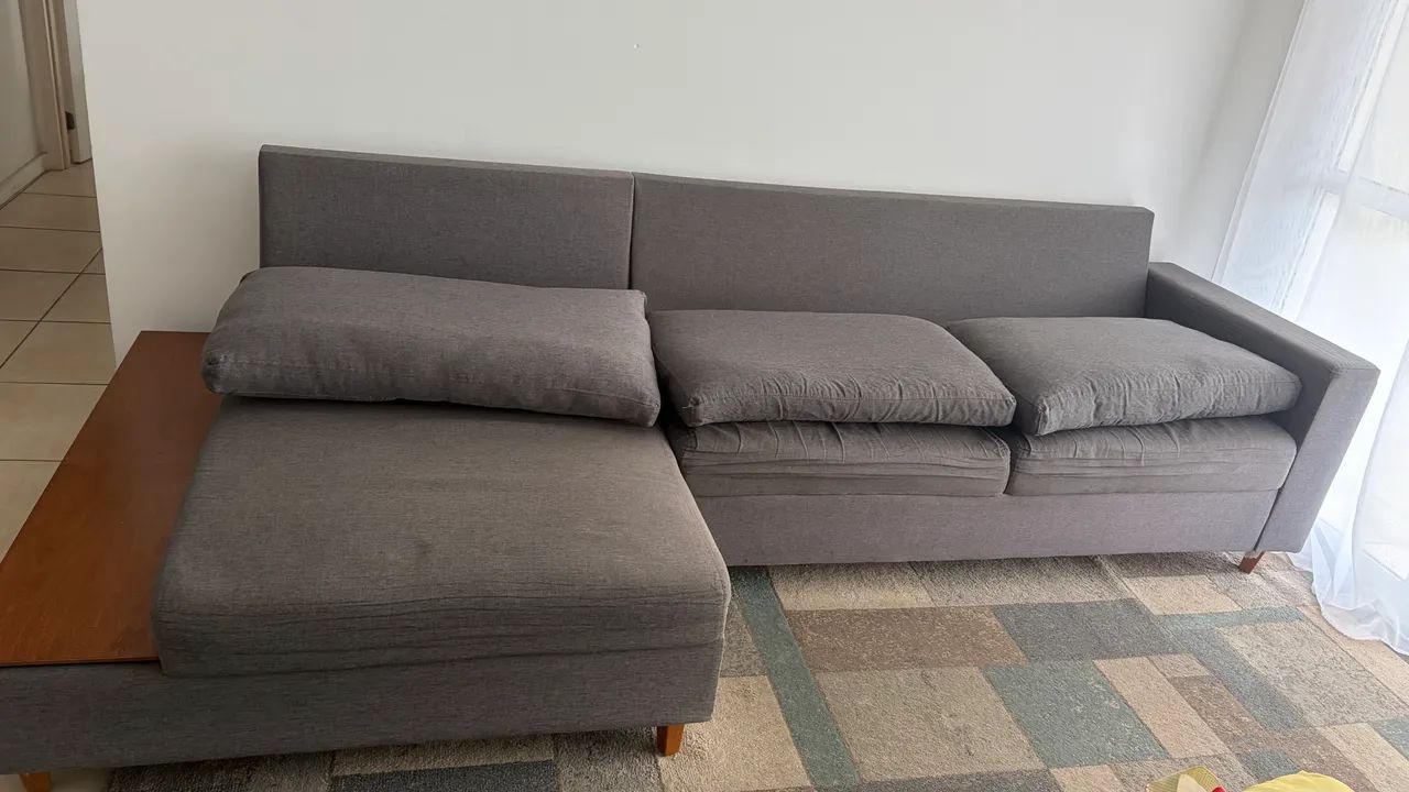 Sofá 3 lugares com chaise - Foto 2