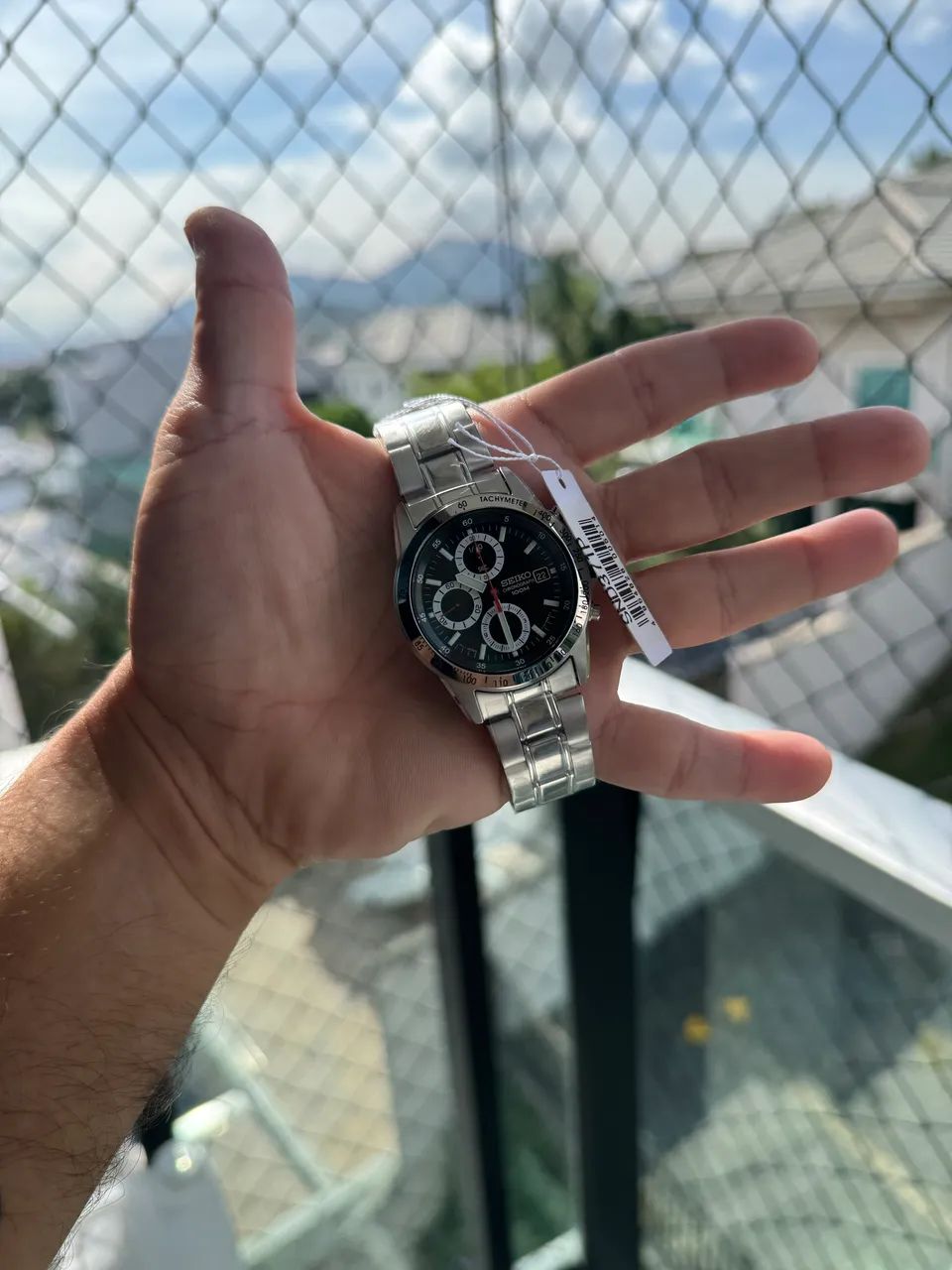 Seiko Cronógrafo Preto - Foto 3