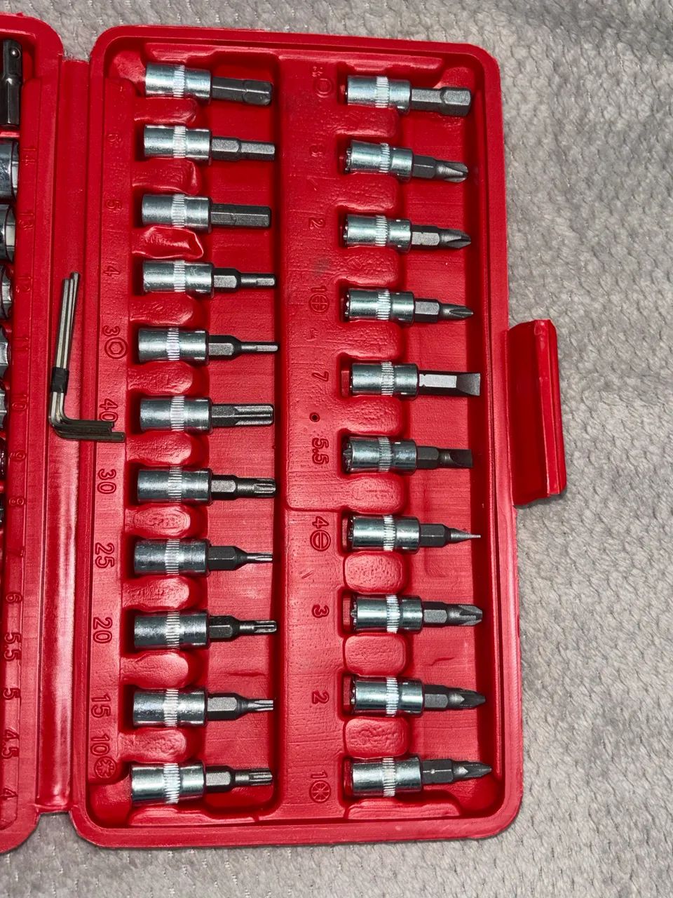 Kit de ferramentas com 46 peças  - Foto 4