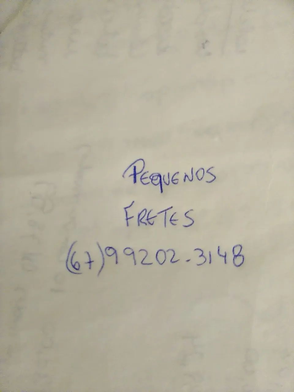 Pequenos fretes 