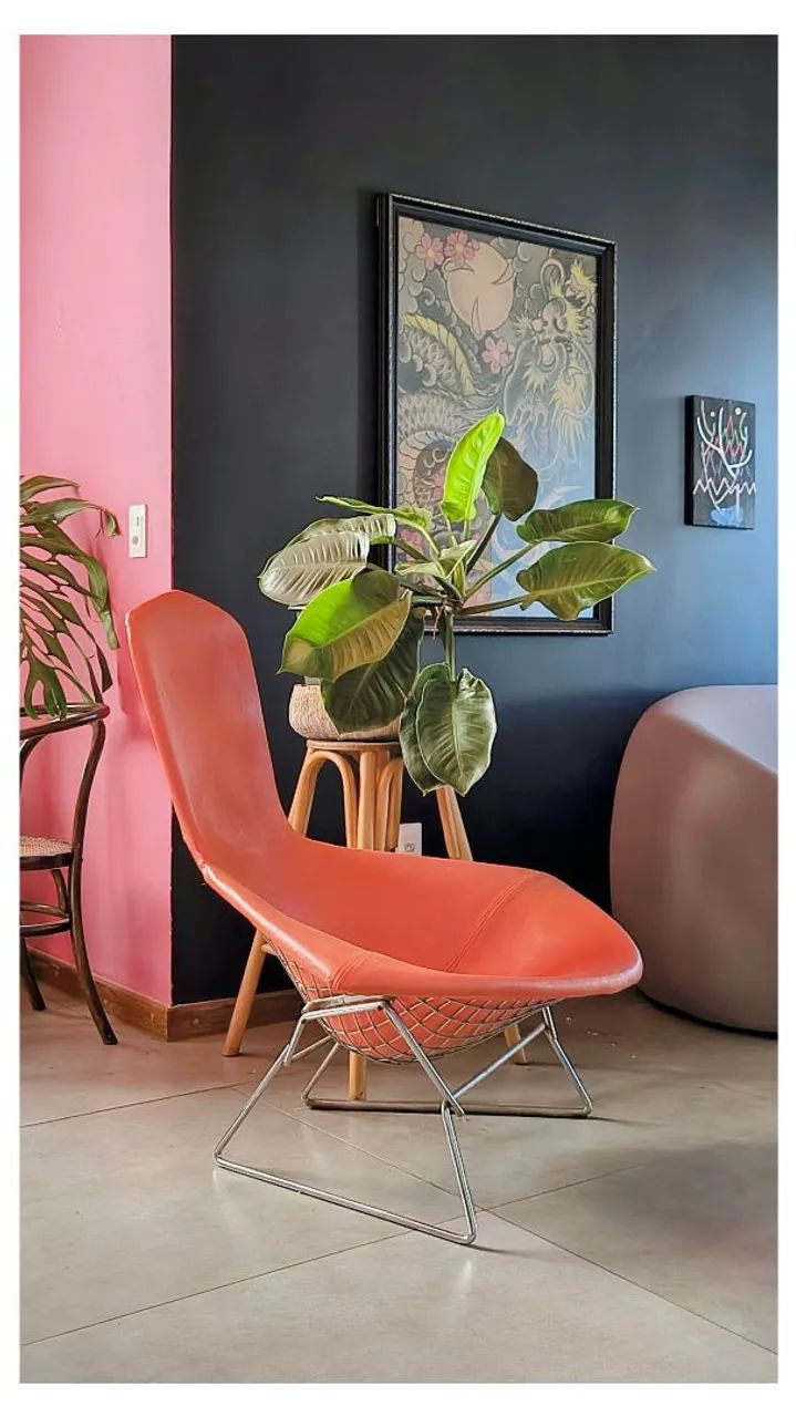 Poltrona Bertoia Girafa 